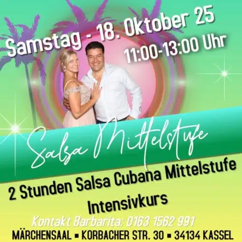 salsa cubana in kassel mittelstufe