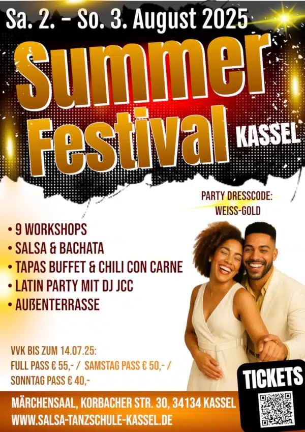 sommer festival kassel - salsa bachata und party
