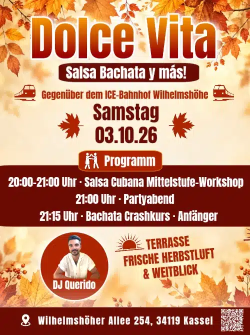bachata salsa y mas in Kassel - dolce vita